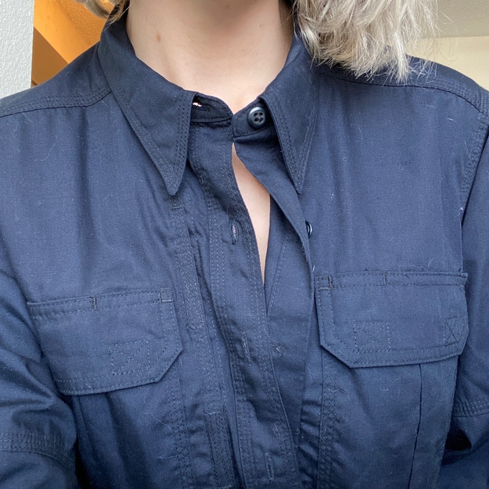 Utility Collared Button Up